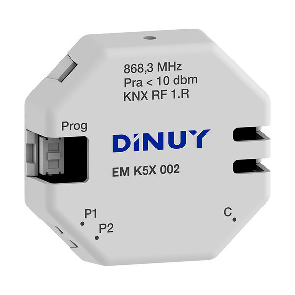 Dinuy DINUY EM.K5X.002 interface KNX-RF 2 canaux