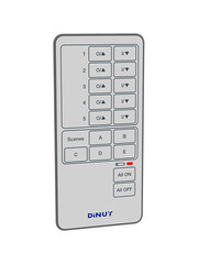 Dinuy DINUY RC.KNX.001 Remote control 5 channels, 5 scenes