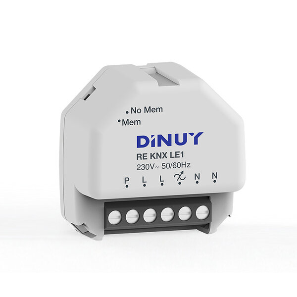 Dinuy DINUY RE KNX LE1 KNX-RF Easy Mode Dimmer 230V/100W Unterputz