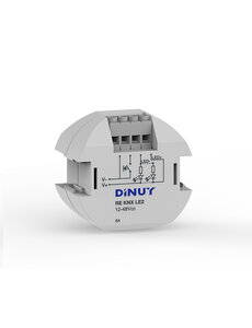 Dinuy DINUY RE.KNX.LE2 KNX-RF Easy Mode Dimmer voor éénkleurige ledstrips