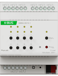 GVS Videostar KNX Multi-function Aktor 8 voudig  10A (Secure)