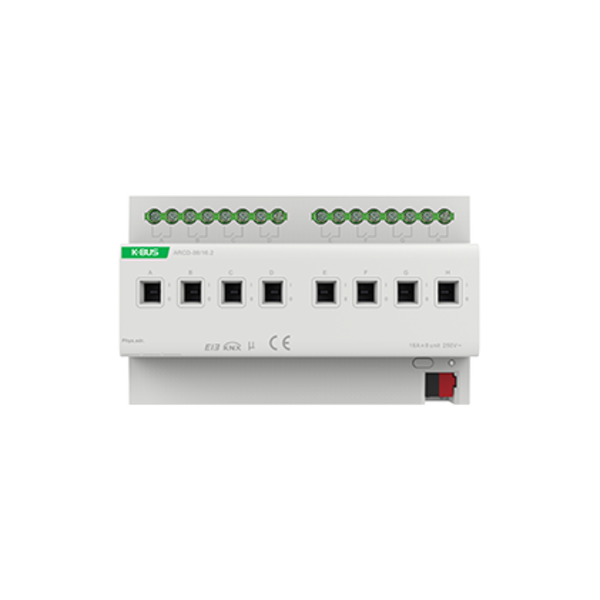 GVS Videostar Actionneur de commutation 8 canaux 16A avec mesure de courant (Secure)