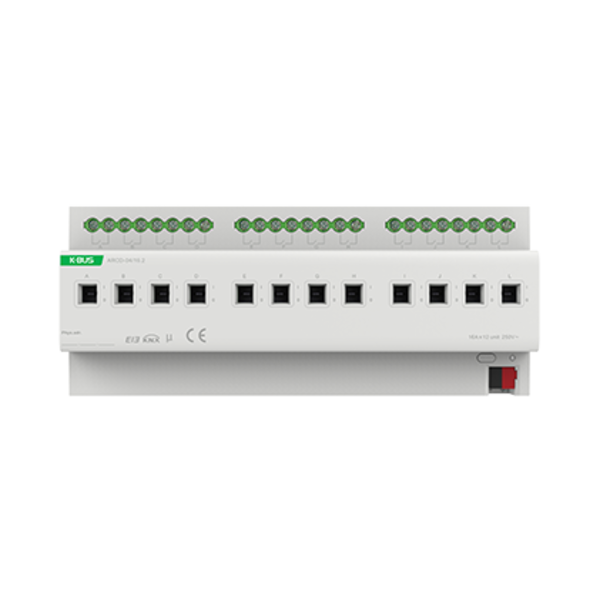 GVS Videostar Actionneur de commutation 12 canaux 16A avec mesure de courant (Secure)