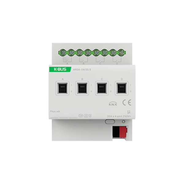 GVS Videostar Atuador de comutação 4 canais 20A (Secure)