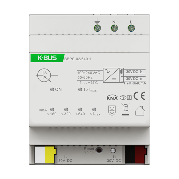 GVS Videostar KNX Busvoeding  640mA +30Vdc