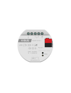 GVS Videostar Universal dimming actuator 200W, built-in, 1-fold (KNX-Secure)