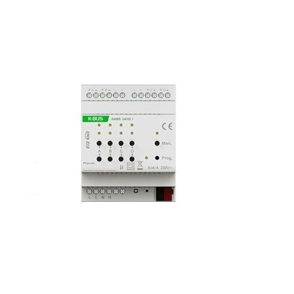 GVS Videostar GVS 636830 KNX shutter actuator | 4-fold 6Amp