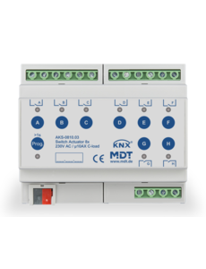 MDT Atuador de comutação 8 canais AKS Standard 10A C-Load