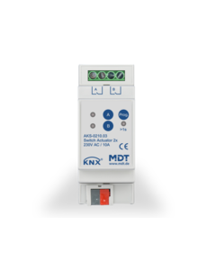 MDT 2-fold switch actuator AKS Standard 10A C-Load