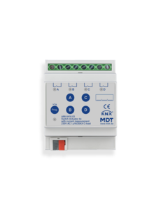 MDT 4-fold switch actuator AMI with current measurement 16/20AC load 200µF