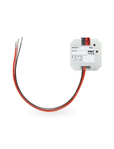 MDT 2-way Push Button Interface Flush-mounted, potential-free contacts, LED output