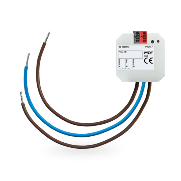 MDT 2-fold Universal Interface Flush mounted, to connect 230VAC