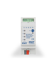 MDT 4x Binary Inputs 2TE, for pot.free contacts