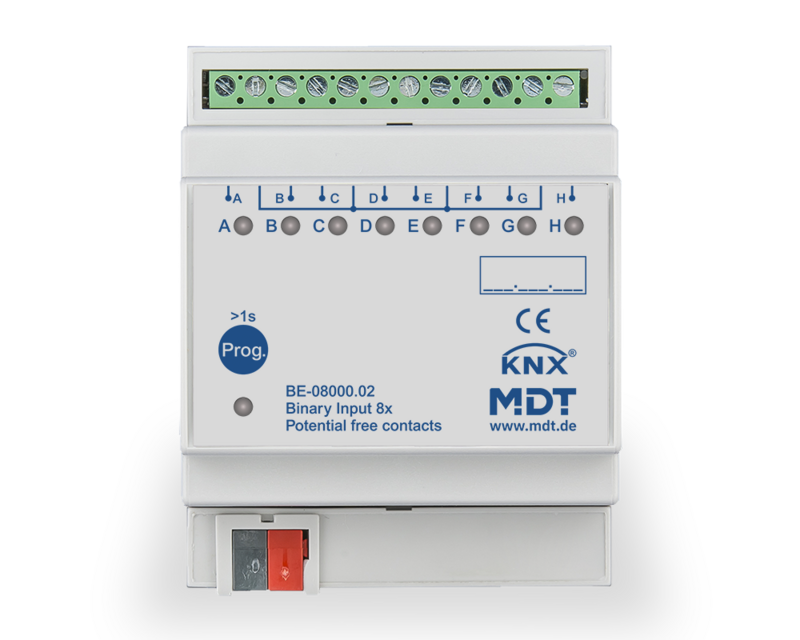 8x Binary Inputs 4TE, potential-free - KNXwarehouse.com