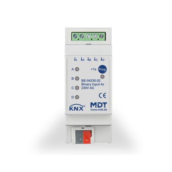 MDT 4 fold Binary Inputs  2SU MDRC 230VAC