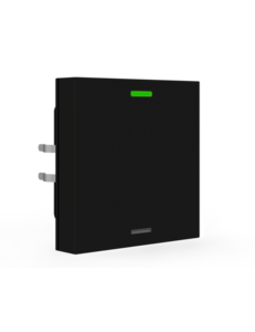 MDT Tastsensor Lite 55, 1-fach schwarz matt