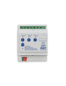 MDT Atuador de comutação de 3 canais AZI com medição de potência ativa | série .03 16/20Amp C-carga