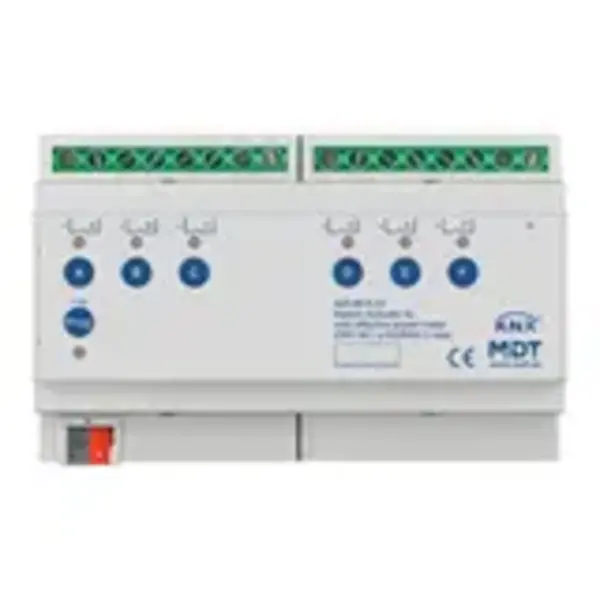 MDT Atuador de comutação de 6 canais AZI com medição de potência ativa | série .03 16/20Amp C-carga