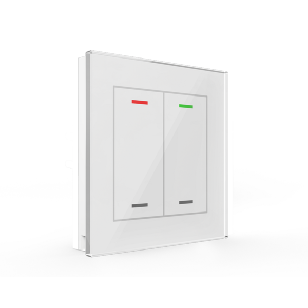 MDT Glass Push-button II Lite 2-voudig