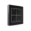 MDT Glass Push-button II Lite 4-fold con sensore di temperatura