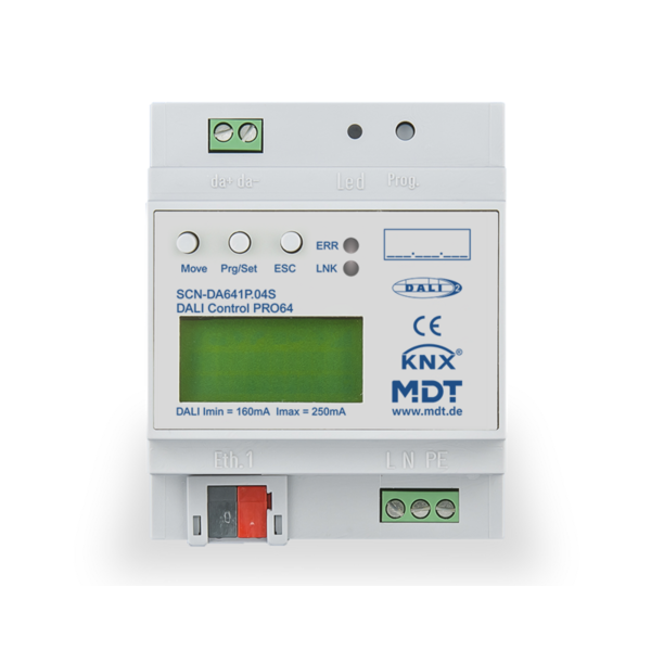 MDT Gateway DALI Control PRO64 con 1 uscita DALI