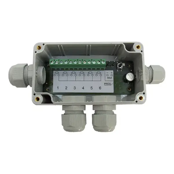 MDT Temperature controller/Sensor 6-fold, Surf.-mounted device
