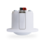 MDT Detector de presencia | 3 sensores, sensor de temperatura | blanco