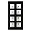 MDT KNX Botão vidro Plus | 8-v. | vidro com e sem sensor temp.