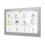 Zennio Z100 Color capacitive touch panel with 10" display.