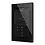 Zennio Z50 Kapazitives Touchpanel in Farbe mit einem 5"-Display.