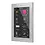 Zennio Z50 Kapazitives Touchpanel in Farbe mit einem 5"-Display.