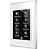 Zennio Z41 Pro (PVC -Alu Frame) KNX Touchdisplay met temperatuursensor