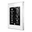 Zennio Z41 Lite (PVC -Alu Frame) KNX Touchdisplay met temperatuursensor