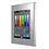 Zennio Z41 Lite (PVC -Alu Frame) KNX Touchdisplay met temperatuursensor