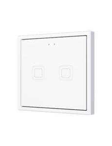 Zennio Tecla 70 X2 Botón pulsador con sensor táctil 2 módulo