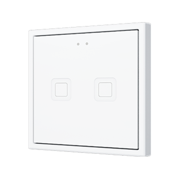 Zennio Tecla 70 X2 Tastsensor drukknop 2-voudig