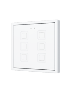 Zennio Tecla 70 X6 Botón pulsador con sensor táctil 6 módulo