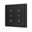 Zennio Tecla 70 X6 Botón pulsador con sensor táctil 6 módulo