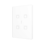 Zennio Tecla XL X4 Touch Sensor 4-fold with thermostat