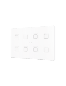 Zennio Tecla XL X8 Touch Sensor 8-fold with thermostat
