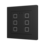 Zennio Tecla RGB 55 X6 Touch sensor push button 6-fold KNX Secure