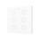 Zennio Tecla 6 touch sensor 6-fold with thermostat