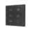 Zennio Tecla 6 touch sensor 6-fold with thermostat