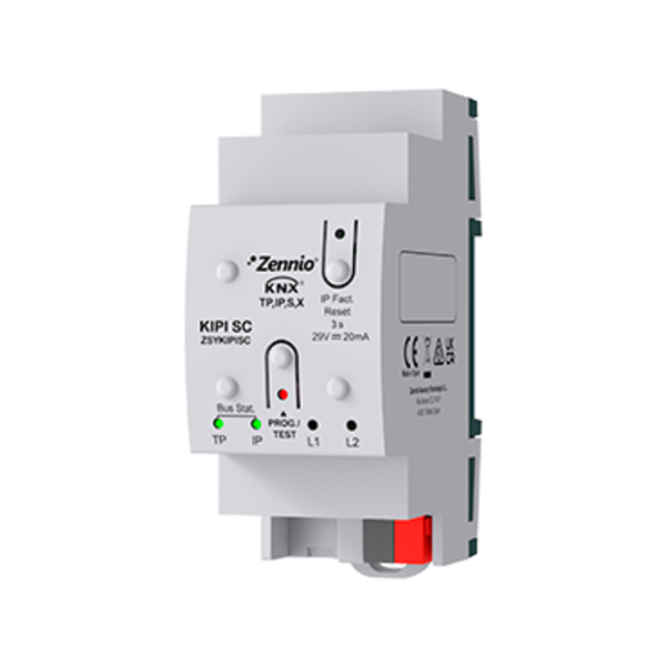 Zennio Interfaccia KNX-IP con KNX Secure (KIPI SC)
