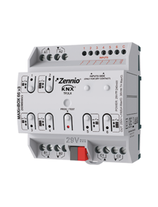 Zennio MAXinBOX 66 v3 | 6 outputs 16 A / 6 inputs A/D