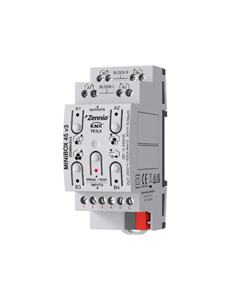Zennio MINiBOX 45 v3 | 4 outputs 16 A / 5 inputs A/D