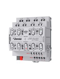 Zennio MAXinBOX 88 | 8 4 outputs 16 A / 8 inputs A/D