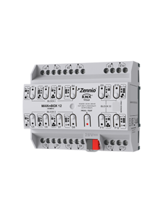 Zennio MAXinBOX 12 | Multifunctionele actor,12 outputs (16 AC-Load) Secure