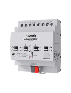Zennio IndustrialBOX 4 | 4 outputs (20 A - 200 µF), KNX Secure.