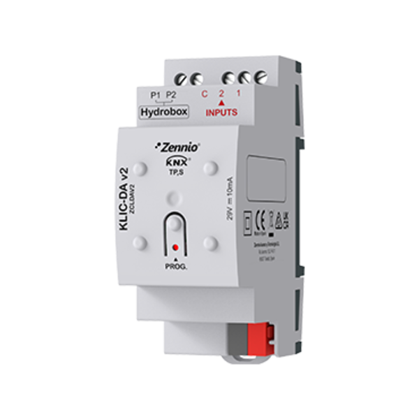 Zennio Gateway KLIC-DA v2 KNX-Daikin Altherma | ZCLDAV2